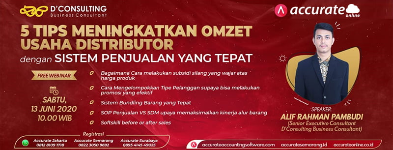 [Online] 5 Tips Meningkatkan Omzet Usaha Distributor dengan Sistem Penjualan yang Tepat