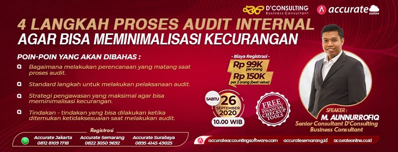 [Online] 4 Langkah Proses Audit Internal Agar Bisa Meminimalisasi Kecurangan