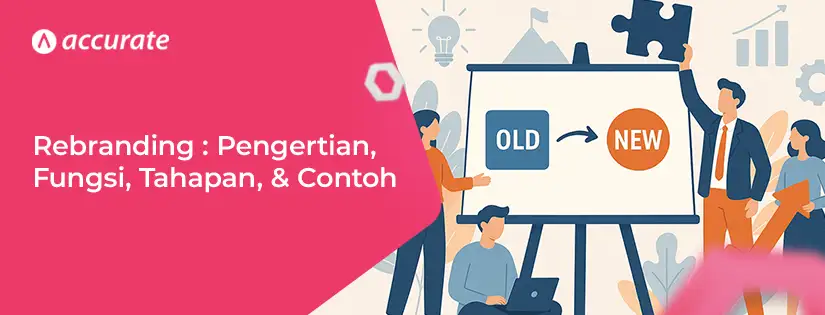 accurate.id Rebranding Pengertian, Fungsi, Tahapan dan Contohnya Rebranding Adalah: Pengertian, Fungsi, Tahapan dan Contohnya
