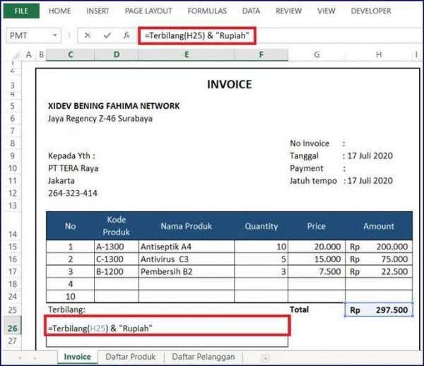 Invoice Penagihan: Pengertian, Contoh Dan Cara Membuat Invoice Penagihan