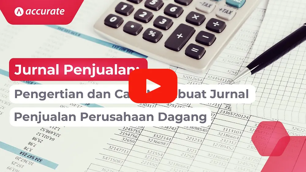 youtube jurnal penjualan