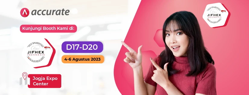 Accurate Akan Kembali Hadir di JIFHEX 2023 Demi Bantu Kembangkan Pebisnis UMKM Indonesia!
