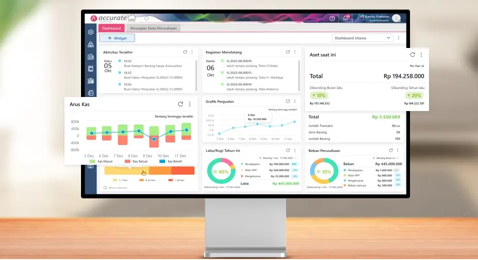Apa itu software akunansi Accurate Online