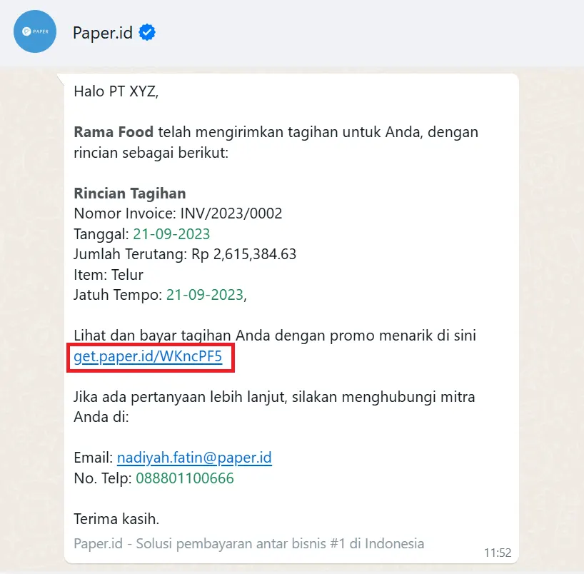 payment link adalah
