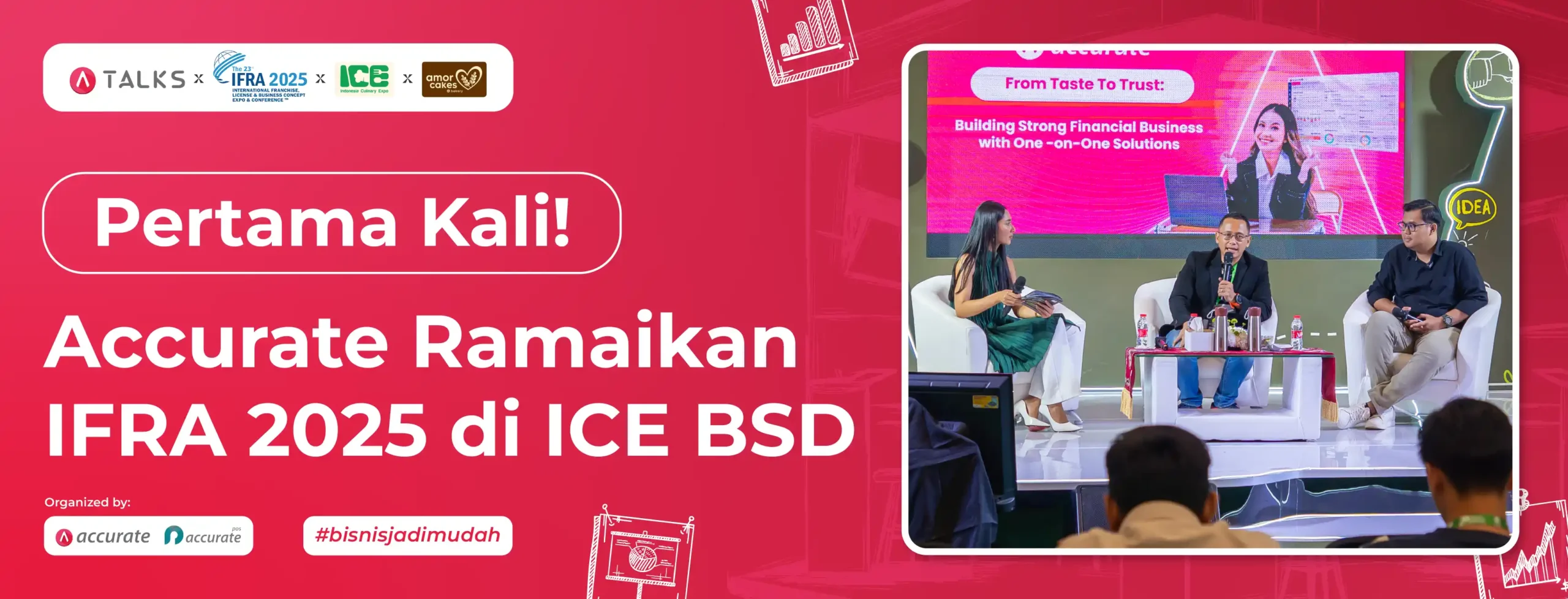 Accurate Ramaikan IFRA x ICE 2025 dengan Solusi Digitalisasi Bisnis untuk Sektor Franchise dan F&B