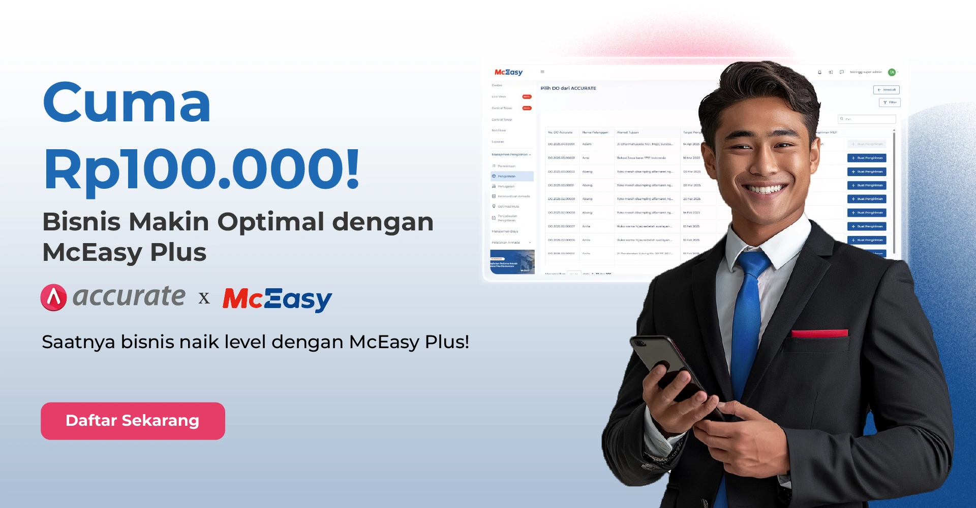 Cuma Rp100.000! Bisnis Makin Optimal dengan McEasy Plus