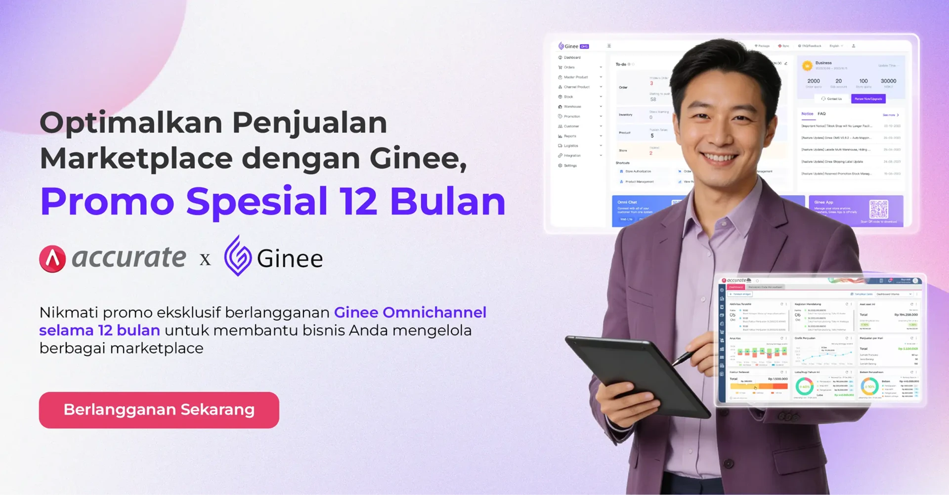 Optimalkan Penjualan Marketplace dengan Ginee