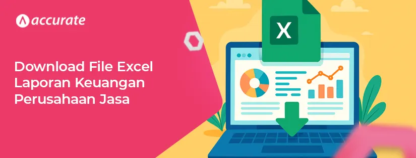 Download File Excel Laporan Keuangan Perusahaan Jasa Gratis