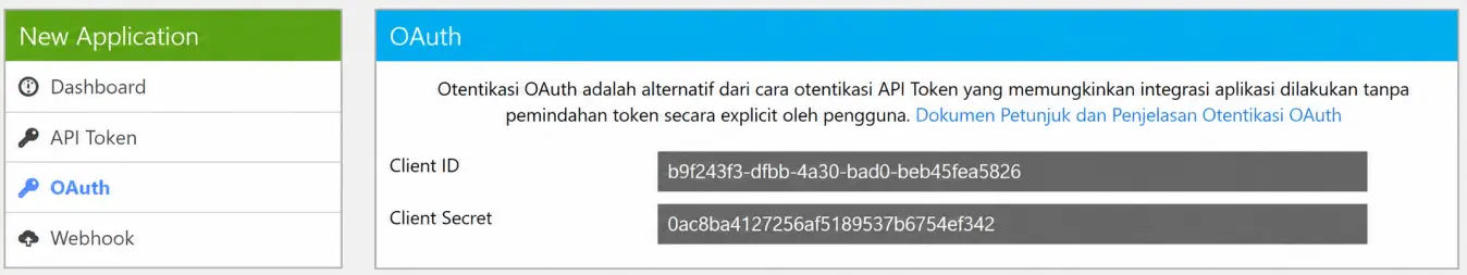 Langkah 9 - posisi 2 Pendaftaran Aplikasi