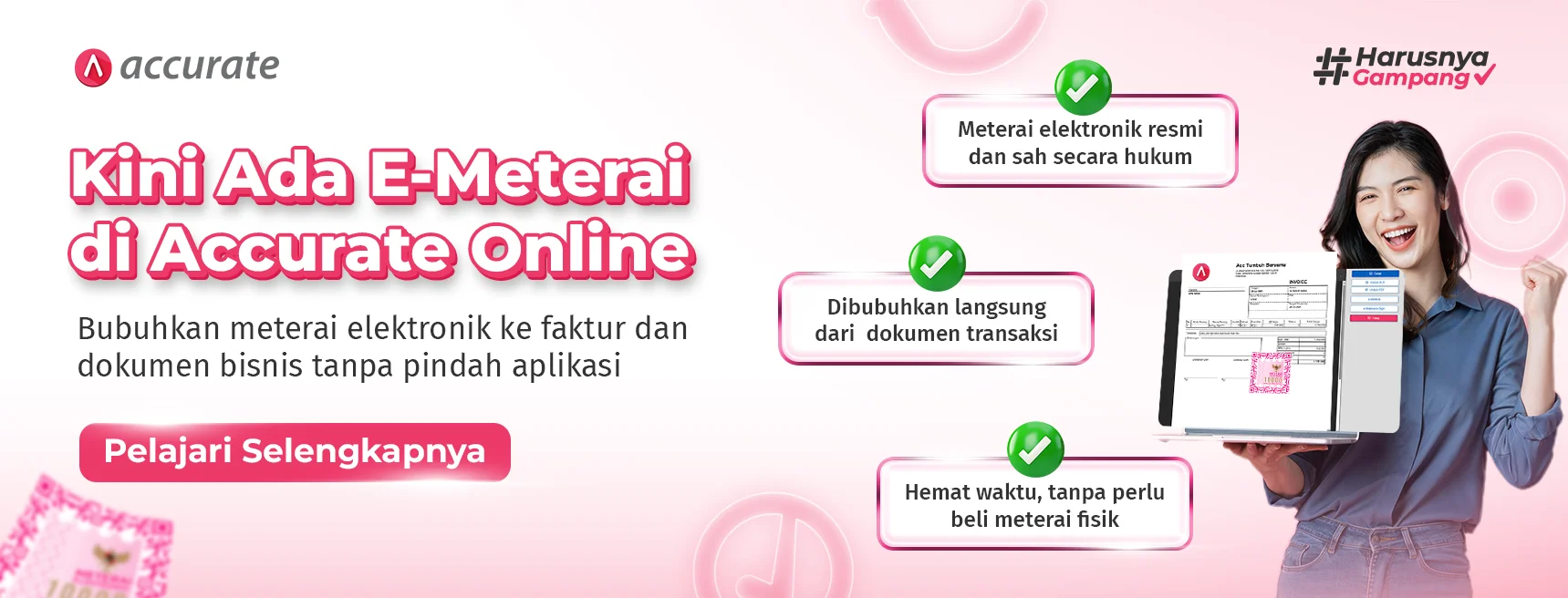  EMaterai Accurate Online
